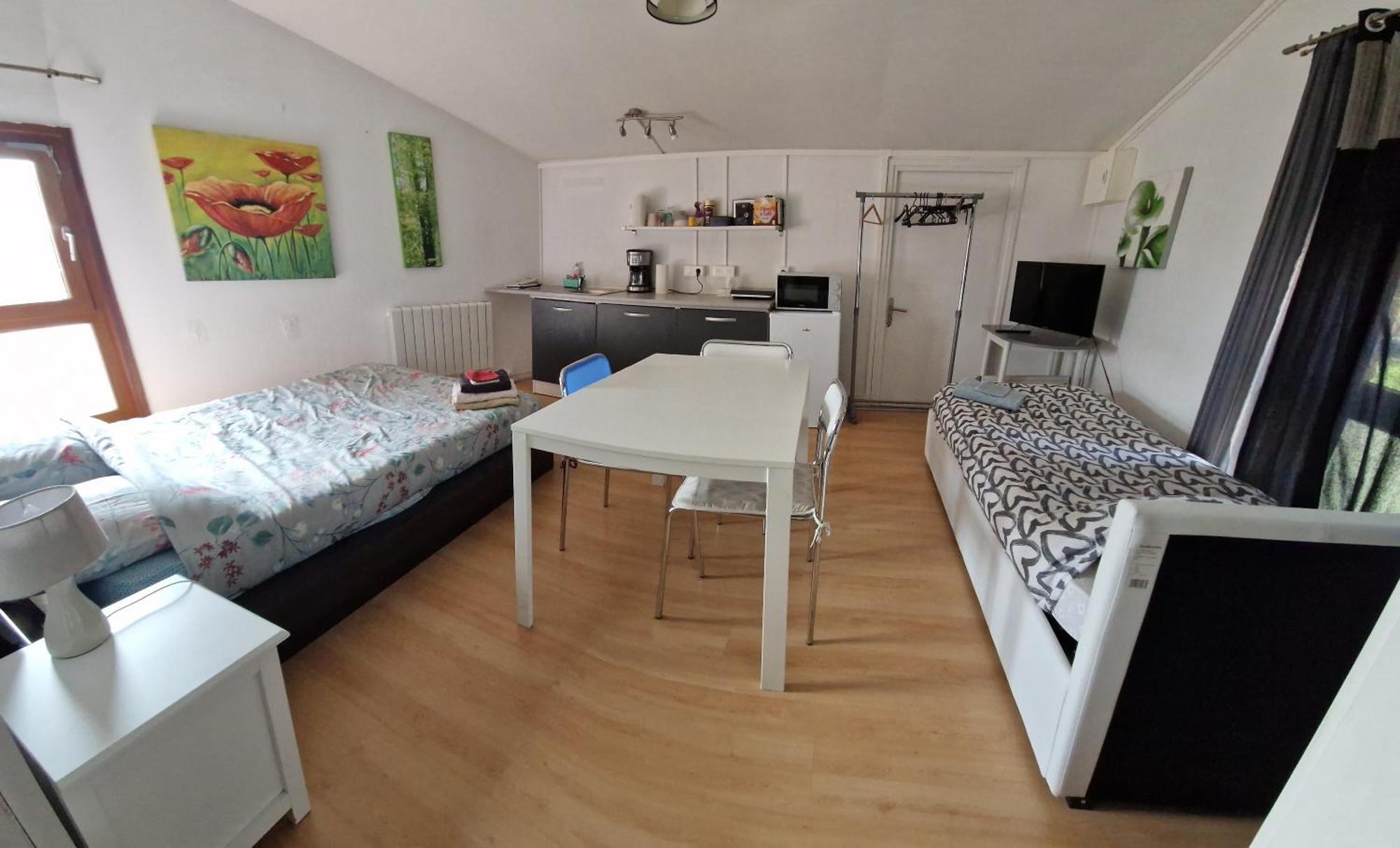 Vendegies-sur-Ecaillon Studio, Chambres, Appartement, Gite מראה חיצוני תמונה