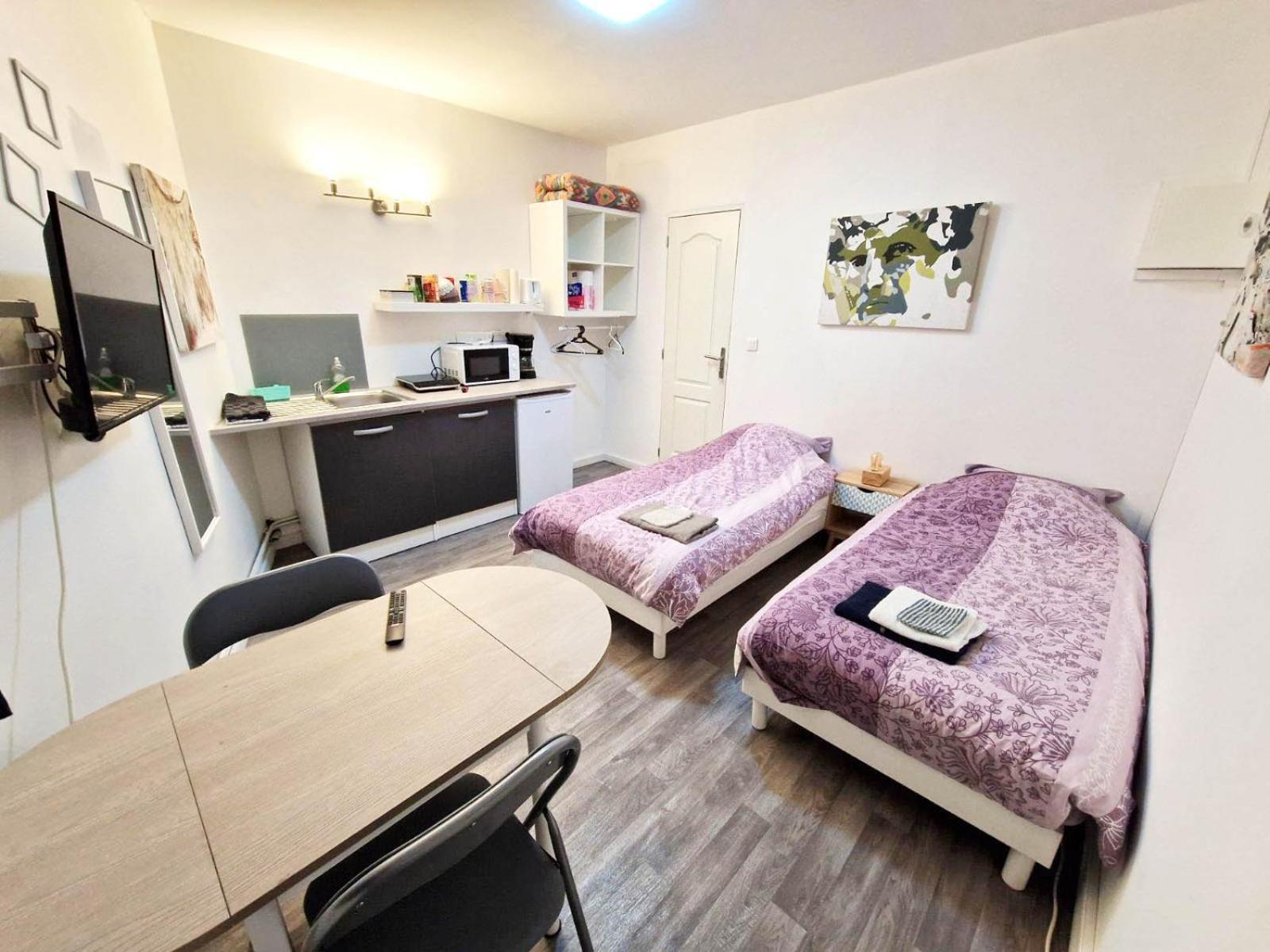 Vendegies-sur-Ecaillon Studio, Chambres, Appartement, Gite מראה חיצוני תמונה